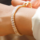 Rhodes Glam CZ Bracelet – 18K Gold Plated