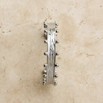 Aria Textured Cuff Bracelet  staged