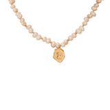 Camille Natural Pearl Pendant Necklace – 18K Gold Plated