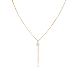 Clara Pearl Clover Necklace