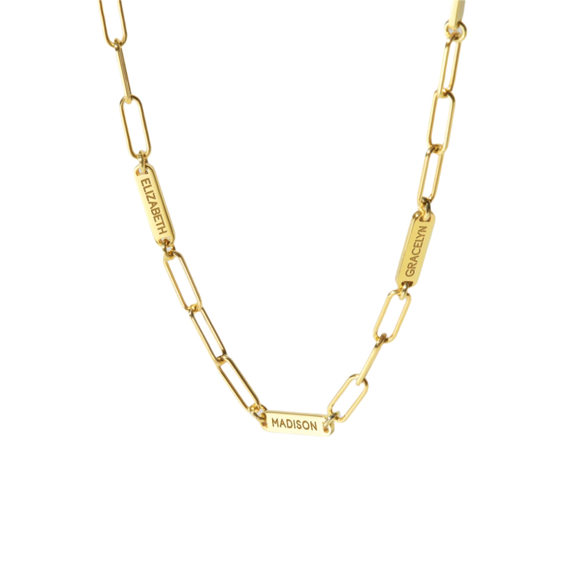 Custom Multiple Name Necklace