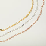 The Custom Multiple Name Necklace is a personalised keepsake in 18K gold or rose gold-plated sterling silver