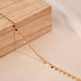 Delicate Chain Bracelet. Gold-plated, hypoallergenic & waterproof