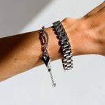 Heart Bracelet. silver, hypoallergenic & tarnish-resistant—featuring a delicate heart charm
