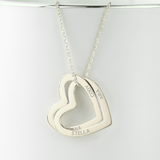 Personalised Heart Name Necklace