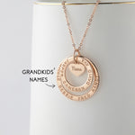 Two_rings_and_pendant_personalised_jewellery_gold_rose_gold_and_silver
