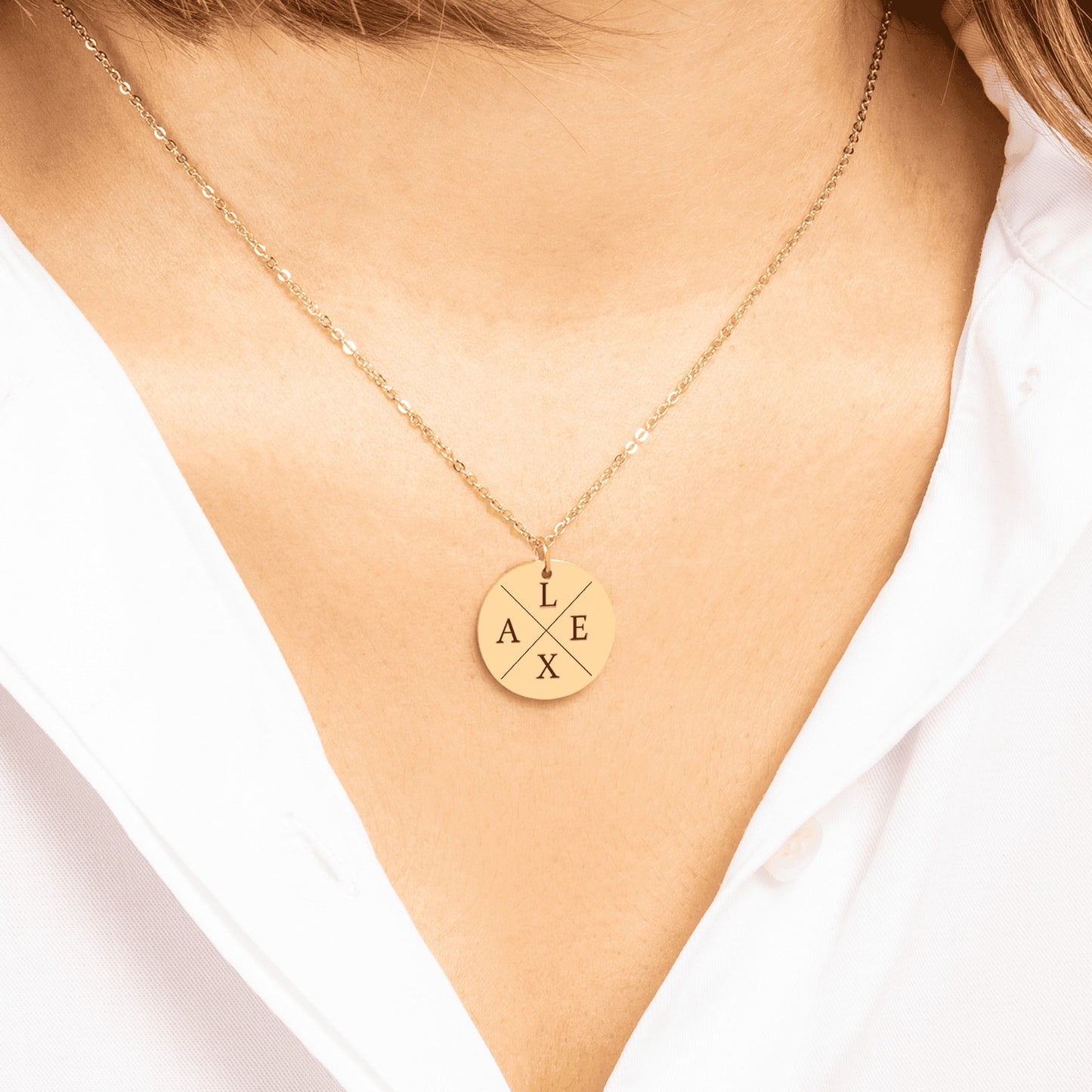 Initials New Custom Initials Necklace