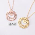 grandmother jewellery up to 8 kids names